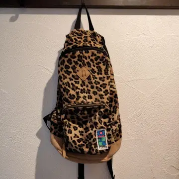 레오파드 무늬 백팩 MEI mei 레오파드
