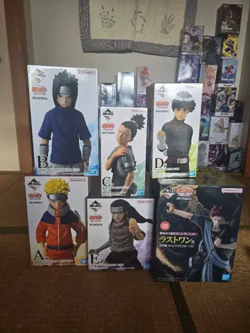 제일복권 NARUTO 나루토 중급닌자 시험편 피규어 컴플리트