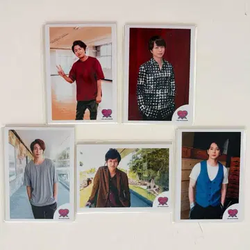 [ 덤 포함 ] 아라시 미니 사진 세트 5종 세트