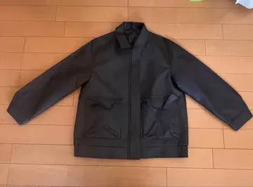 브라운 페이크 가죽 자켓 캐주얼