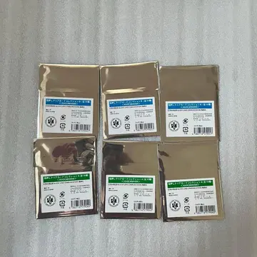 죠죠 캐러밴 금박 클리어 카드 랜덤 각 3매 합계 6점 미개봉 새상품