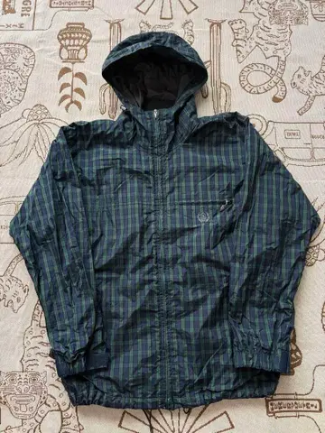 나일론 자켓 마운틴 파카 체크