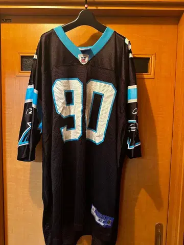 [리복] [NFL 팬서스] 미식축구 게임 셔츠 팀 로고 프린트 XL