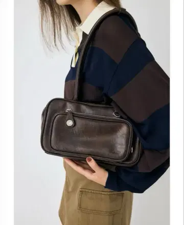 MOUSSY 빅 포켓 미니 토트