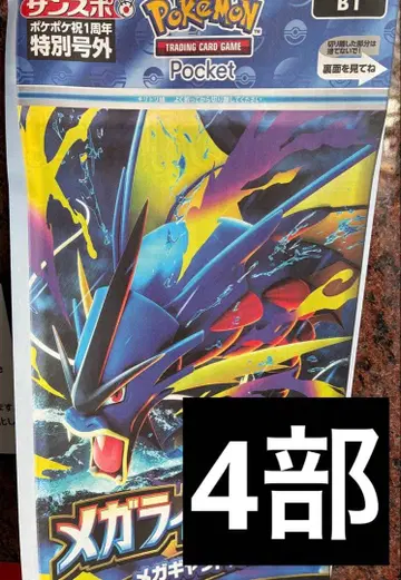 포켓몬 포켓포켓 호외 4장 세트