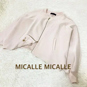 MICALLE MICALLE 백프릴 본딩 블루종 후드티