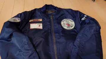 TED COMPANY 나일론 자켓 네이비