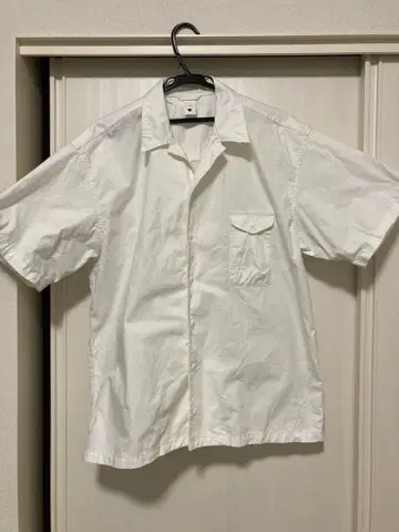 [ DESCENTE ddd ] 별주 오버 사이즈 오픈 카라 셔츠