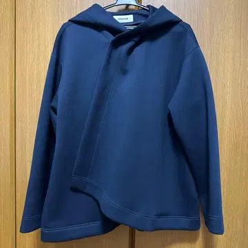 ZUCCA 후드 부착 아우터 네이비