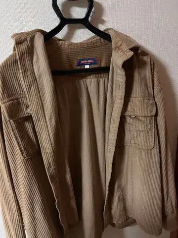 NATIVE LOUNGE 코듀로이 셔츠 L 사이즈 베이지