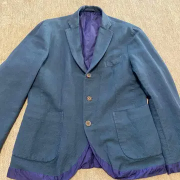 DON'T LOOK BACK 네이비 테일러드 자켓