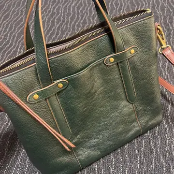 FOSSIL 천연 가죽 숄더백