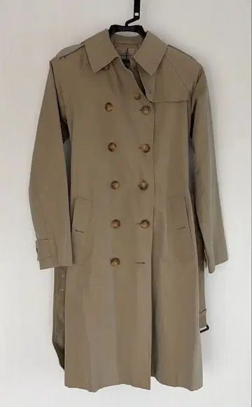 GRENFELL 베이지 트렌치코트