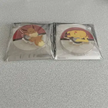 포켓몬 쓰리 아크릴 스탠드 피카츄 이브이