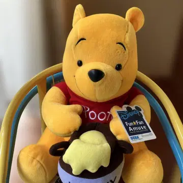 곰돌이 푸 봉제 인형 약 30cm 택 포함