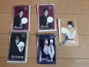 월야의 인형 랜덤 아크릴 카드 5장 세트