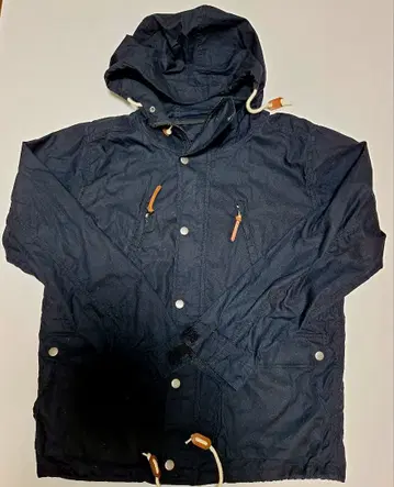 남성용 마운틴 파카 L 사이즈 블랙 마린 파카