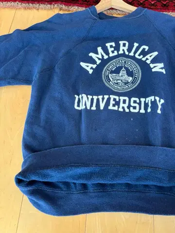 60s 70s 빈티지 맨투맨 로고