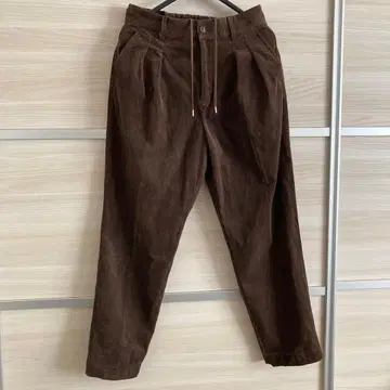 RAXA 유니버설 랭귀지 코듀로이 2턱 테이퍼드