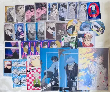 주술회전 아크릴 스탠드 캔뱃지 브로마이드 특전