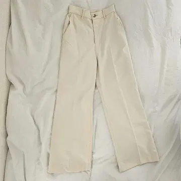 SENSE OF PLACE 와이드 팬츠 화이트