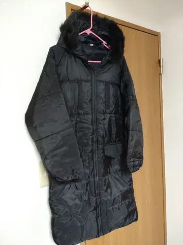 롱 다운 자켓 퍼 포함 여성용 LL 사이즈