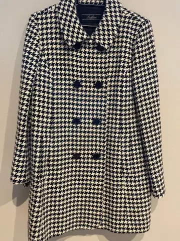 새상품급 레리안 고급 하운드투스 하프 코트 빅 사이즈 11