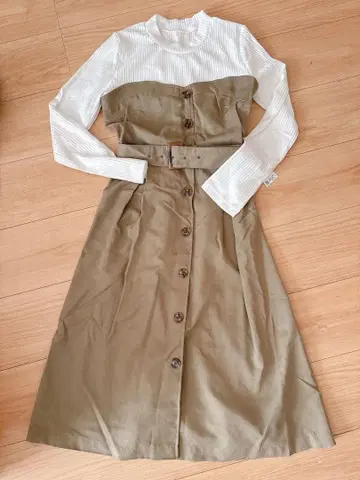 잉그 택 포함 새상품 긴팔 롱 원피스