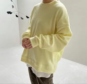 아르구 탠덤 샤기 모크넥 풀오버