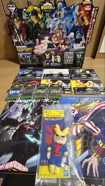 나의 히어로 아카데미아 1번 복권 G상 기타 하위상 매장 POP 포함