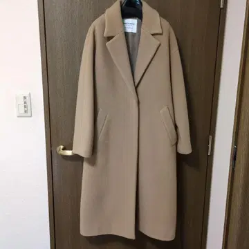 GREEN LABEL RELAXING 베이지 체스터 코트