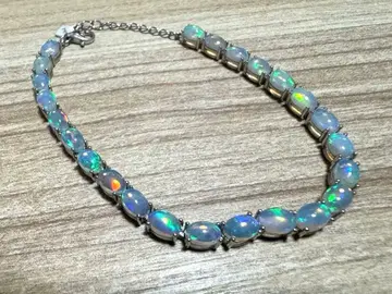 실버 925 오팔 팔찌