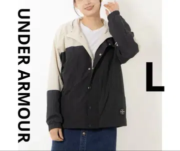 언더아머 윈드 자켓 크림/블랙 L