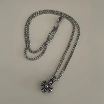 크로스 디자인 목걸이 (남성용)