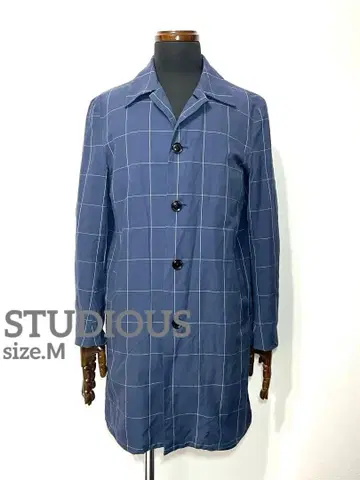 STUDIOUS 스테디우스 남성용 스텐카라 코트