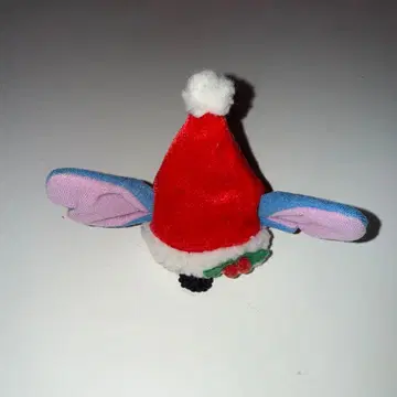 스티치 크리스마스 헤어핀