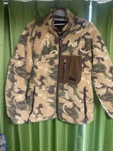 FIRST DOWN 카모플라쥬 플리스 자켓