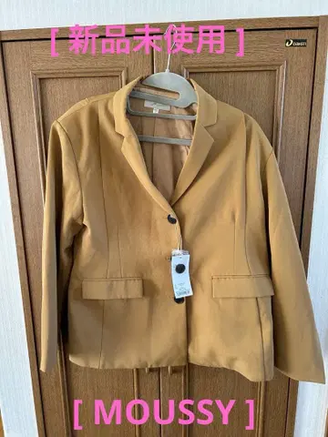 [컨디션 최상] MOUSSY 마우지 테일러드 자켓 베이지 2(M 사이즈)