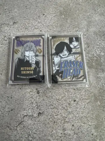 나의 히어로 아카데미아 파브 거울풍 아크릴 스티커 원화전 신소 아이자와