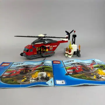 레고 LEGO 시티 파이어 헬리콥터 60010
