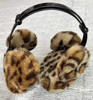 도쿄 디즈니 리조트 미키 귀도리 레오파드 무늬