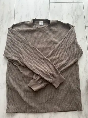 COEN 베이지 와플 긴팔 XL