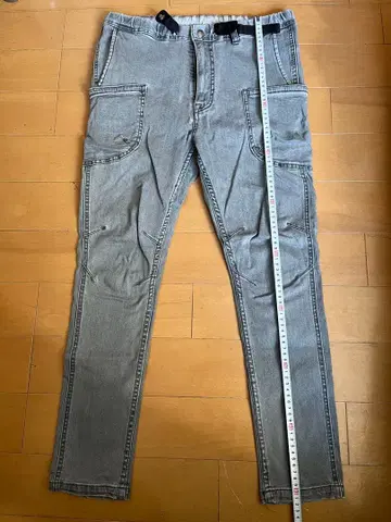 코엔 클라이밍 데님 팬츠 그레이