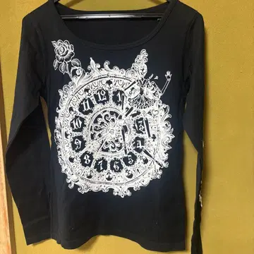 ALGONQUINS 긴팔 T셔츠 블랙