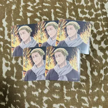 주술회전 말큐브 코스터 나나미 켄토 5장