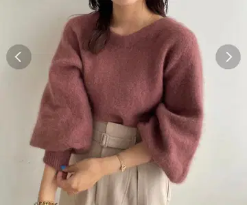 LAGUNAMOON CHN 라쿤 숏 니트 풀오버 니트