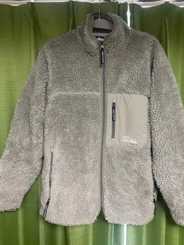 FIRST DOWN 플리스 자켓 그레이