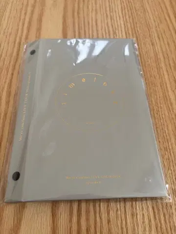 timelesz LIVE TOUR 2024 굿즈 뉴스레터 폴더