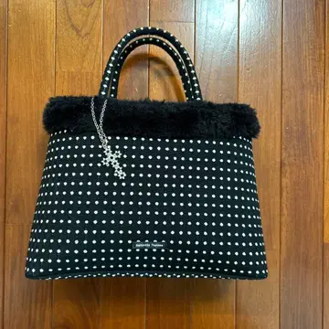 Samantha Thavasa 도트 무늬 핸드백