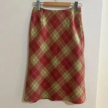 [ 새상품급 ] 로라 애슐리 미디 스커트 사이즈 7 울